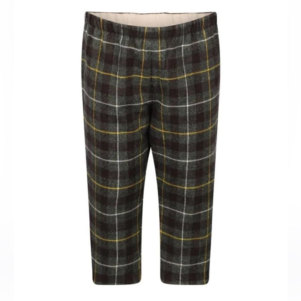 Bonpoint Dandy Green Plaid Pants, New NWT, Checkered, 18 mo
